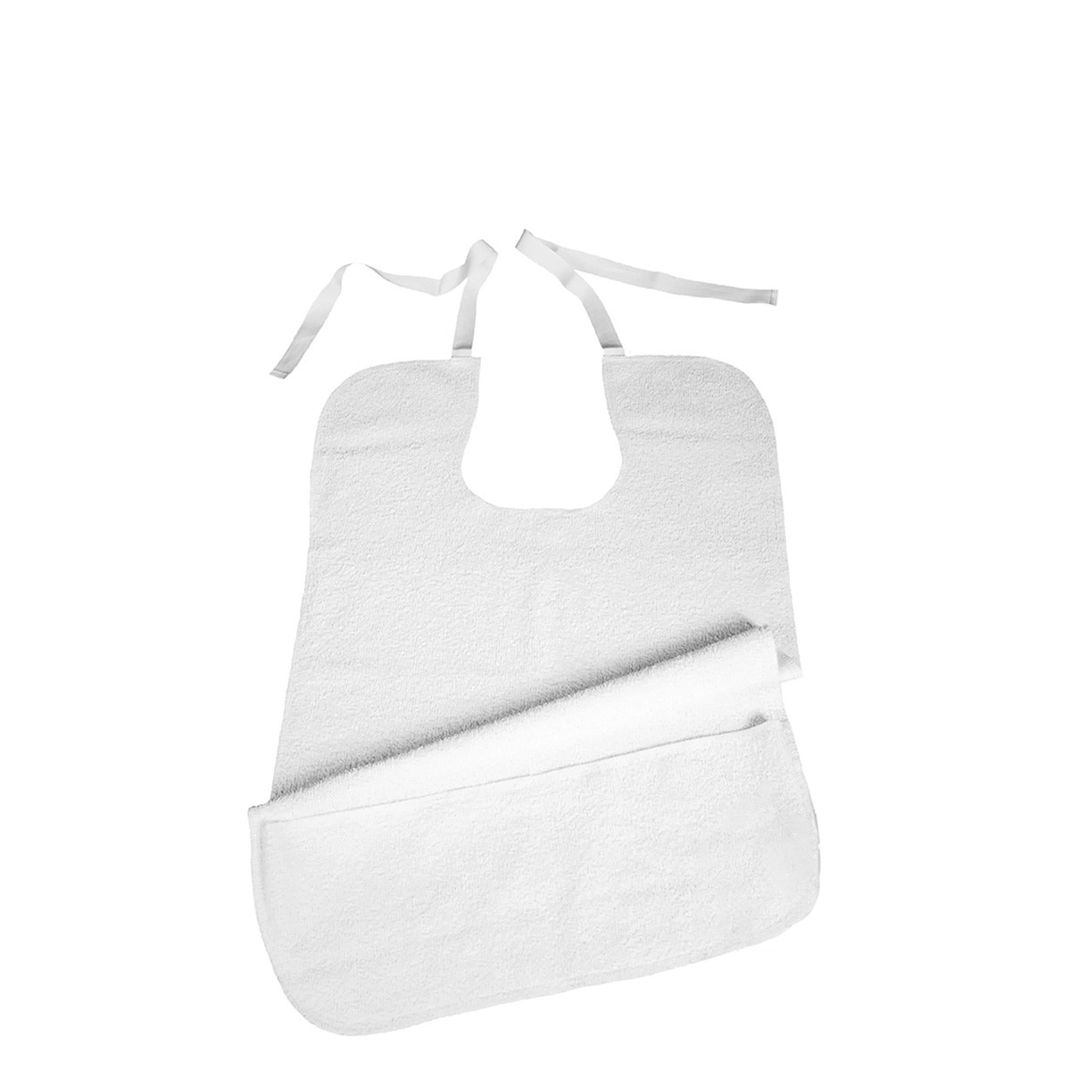 BABERO GERIATRICO REUSABLE BLANCO