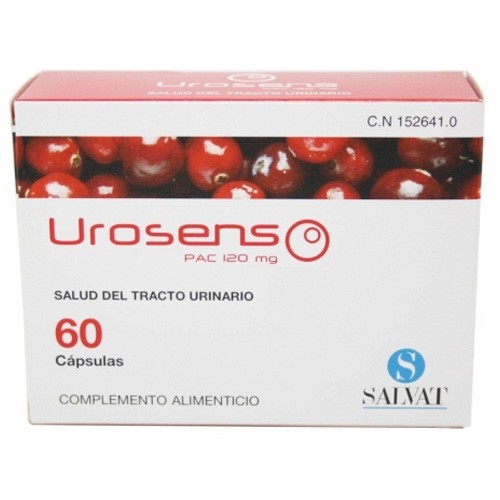 UROSENS PAC 120 MG. 60 CAPSULAS