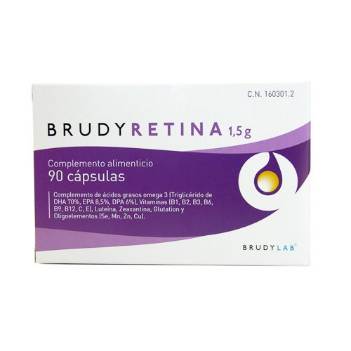 BRUDY RETINA 1,5GR. 90 CAPSULAS GELATINA