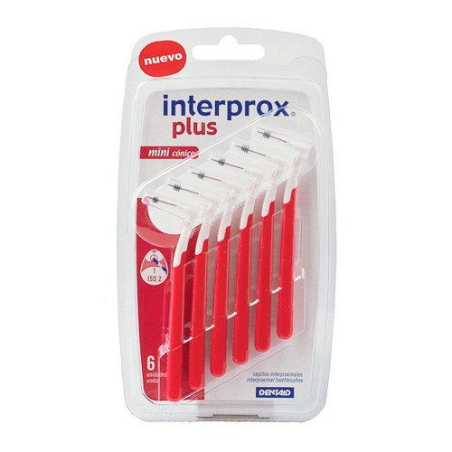 CEPILLO INTERPROX PLUS MINI CONICO 6 UDS