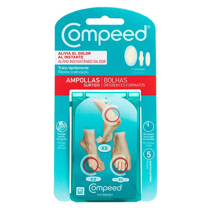 Compeed ampollas pack mixto 5 apósitos