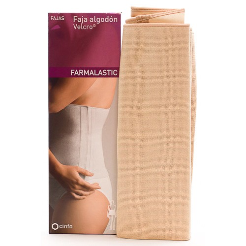 FAJA FARMALASTIC VELCRO T/3 BEIG 115-130