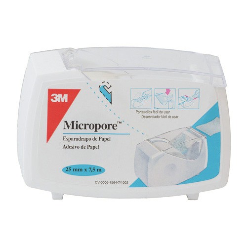 ESPARADRAPO MICROPORE BLANCO 7,5X2,5 POR