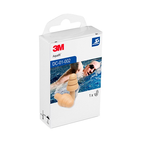 3m tapone de agua adulto aquafit 1 par