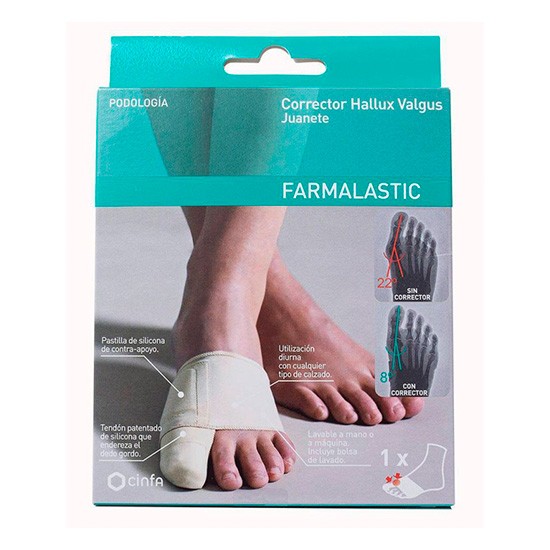 CORRECTOR JUANETE FARMALASTIC TALLA MEDIANA