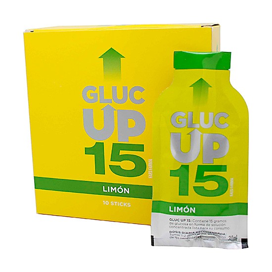 GLUC UP LIMON 15 GR X 20 STICKS DE 30 ML