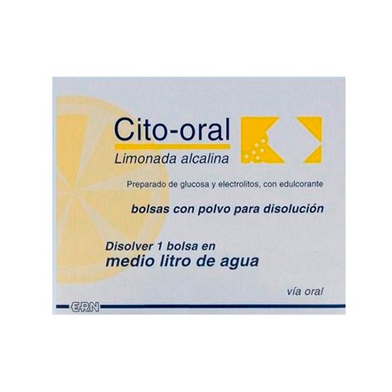 CITO-ORAL LIMONADA ALCALINA 10 BOLSAS