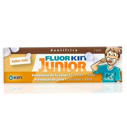 Fluorkin Junior pasta dental sabor a cola 75ml