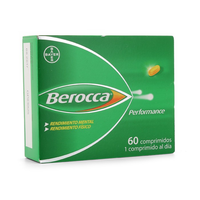 BEROCCA PERFORMANCE 60 COMPRIMIDOS