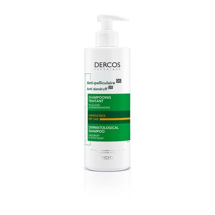 Vichy Dercos champú anticaspa cabello seco 390ml