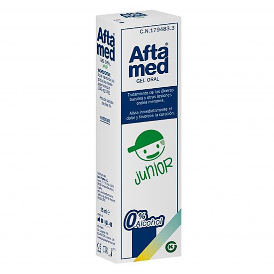 Aftamed junior gel bucal 15 ml