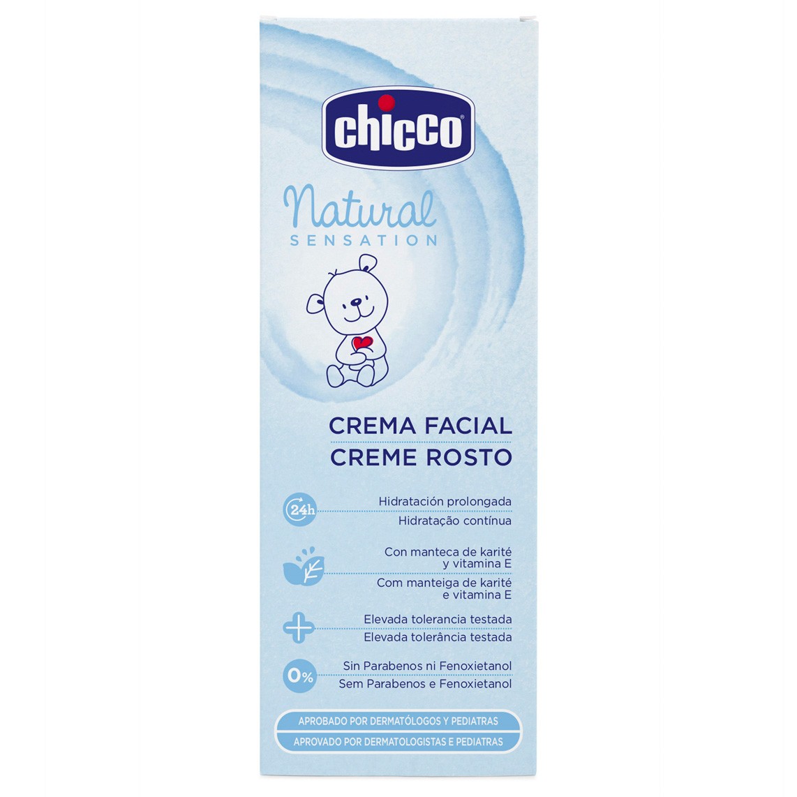 Chicco Crema Facial Natural Sensation 50ml