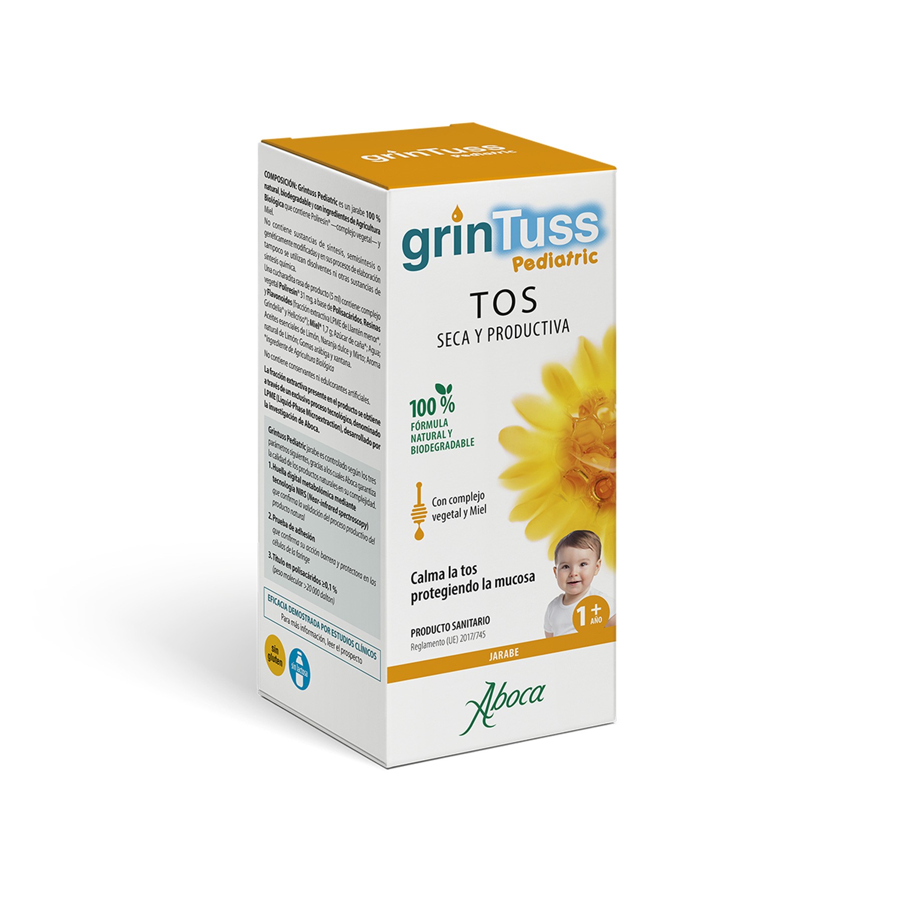 Aboca grintuss poliresin jarabe tos pediatric 180 ml