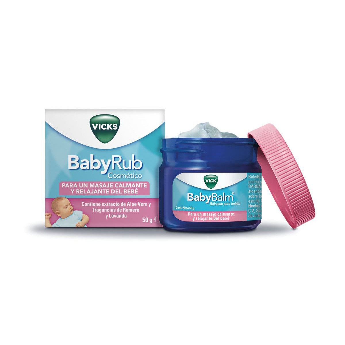 Vicks babyrub balsamo 50g