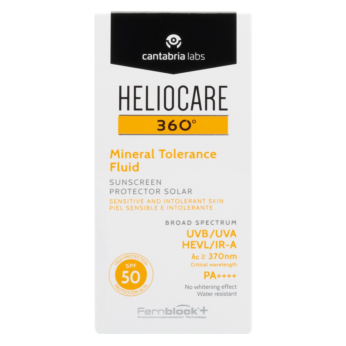 Heliocare 360º mineral toleran fluid 50ml