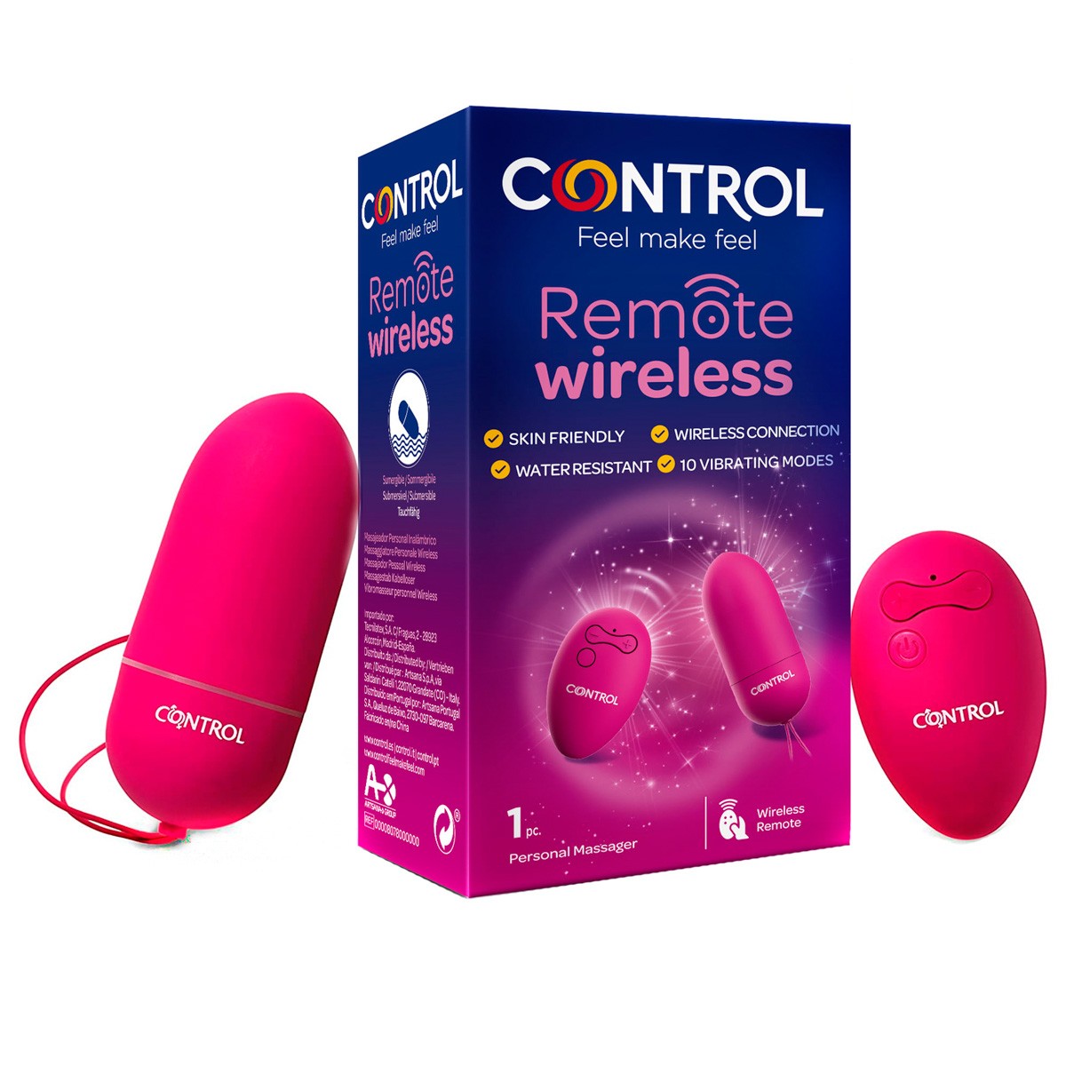 Control remote vibrador wireless 10unds