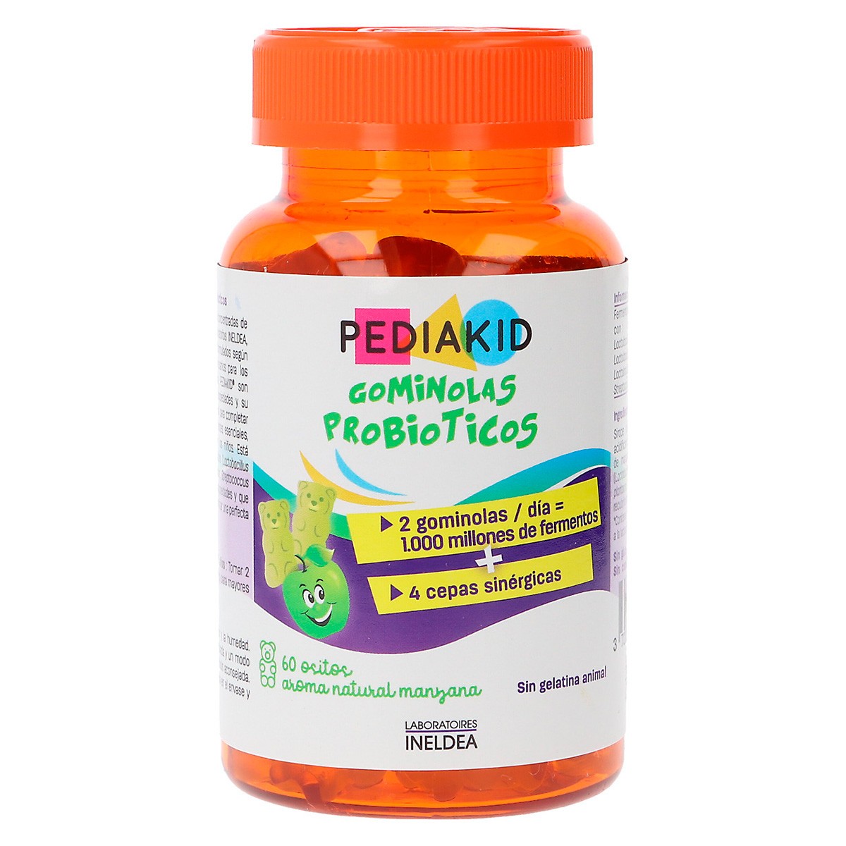 Pediakid gominolas probiótico 60 ositos