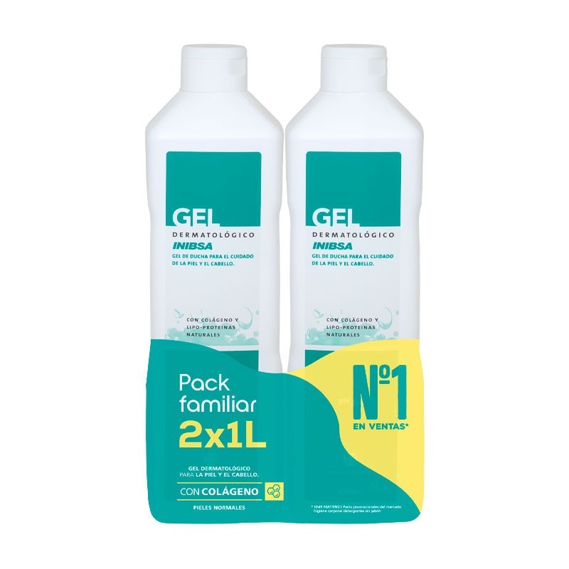 Inbsa gel dermatologico familiar 2x1L