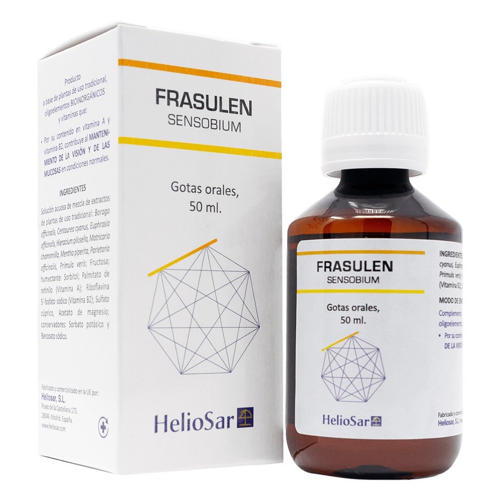 Heliosar frasulen sensobium gotas 50 ml