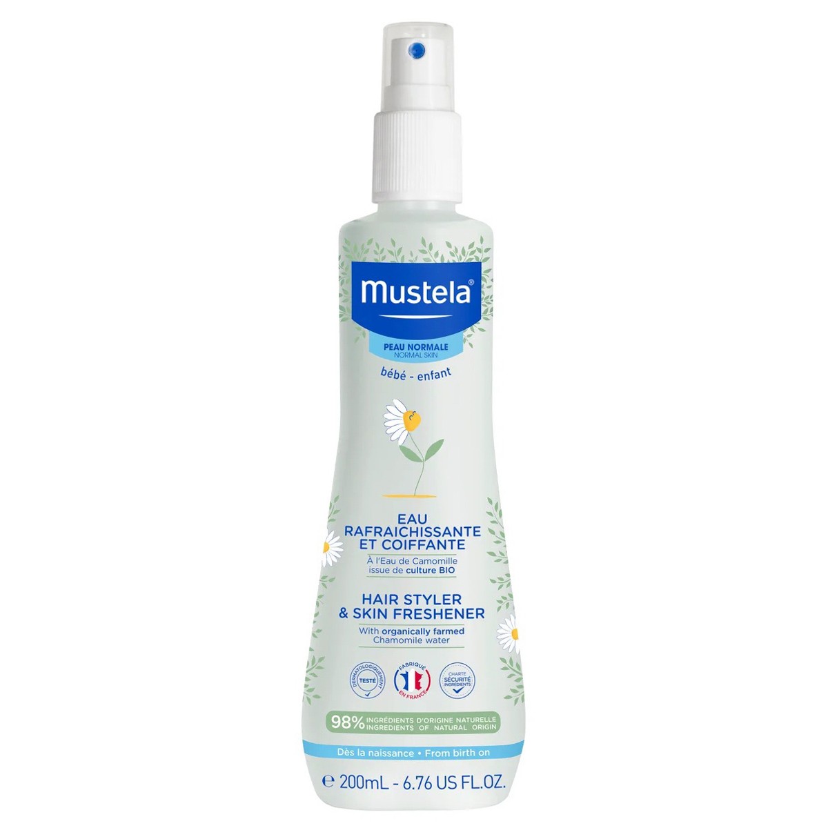 Mustela agua para peinar 200ml