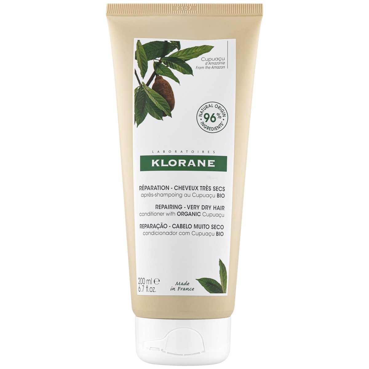 Klorane acondicionador manteca cupuaçu 200ml