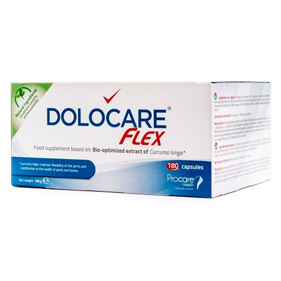 Dolocare flex 180 cápsulas