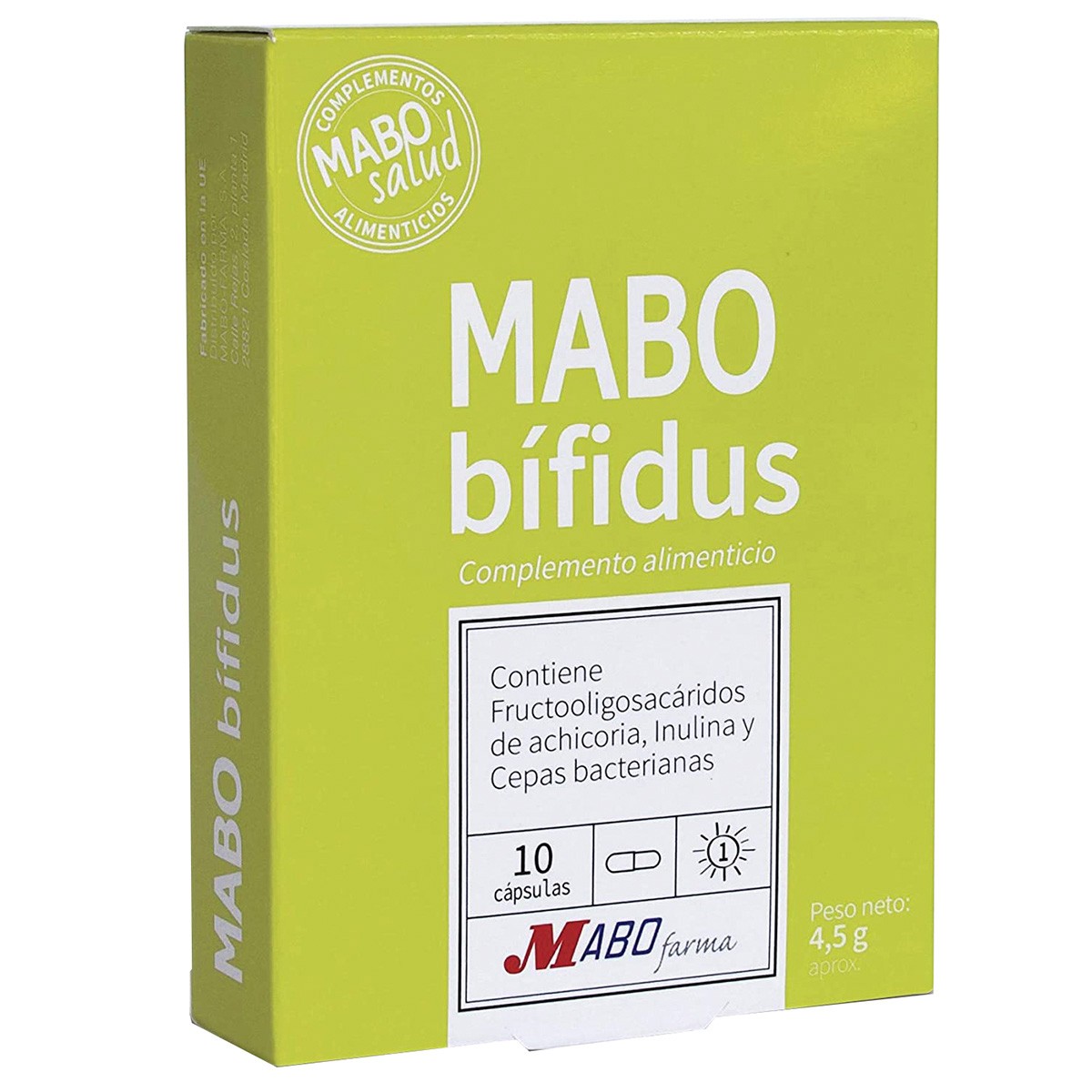 Mabobifidus 10 capsulas