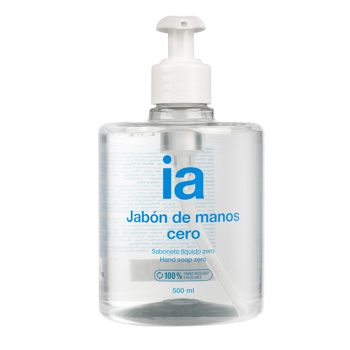 Interapothek jabón de manos cero 500ml