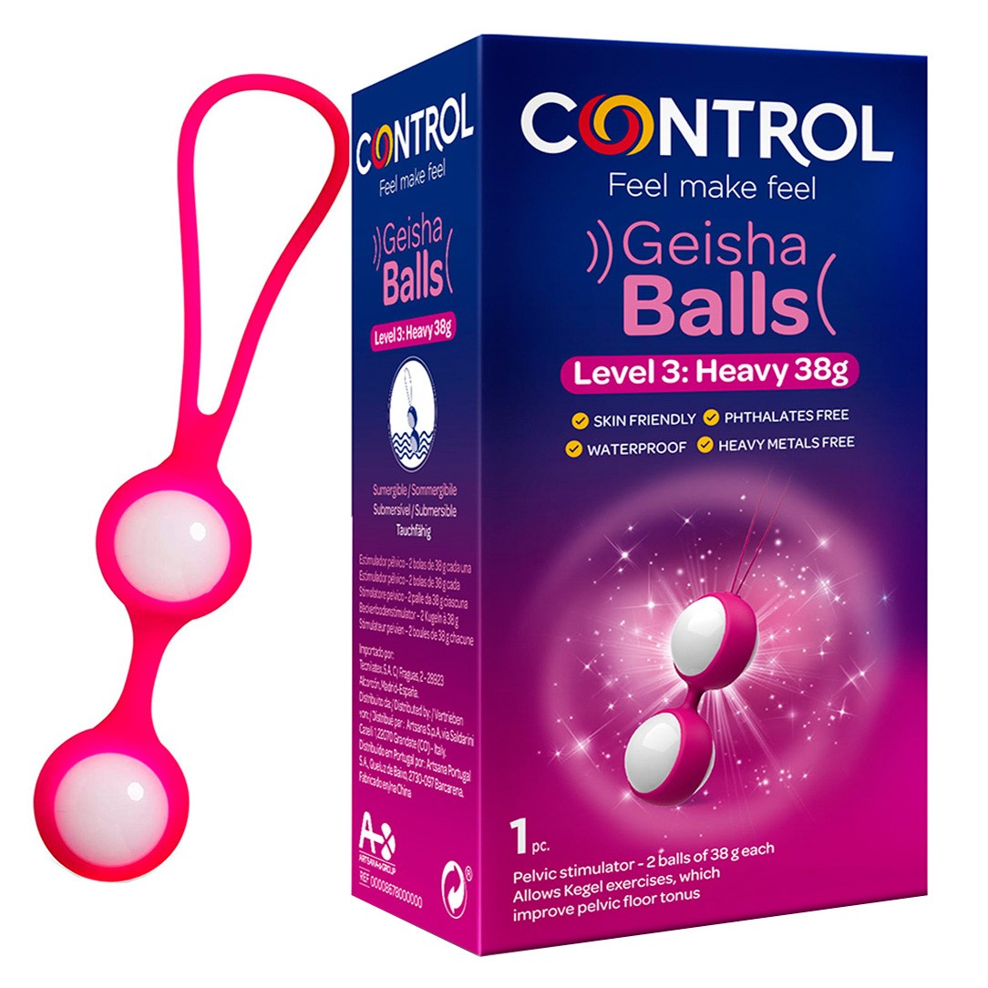 Control geisha balls set 2 bolas 38g Estimulador femenino nivel III