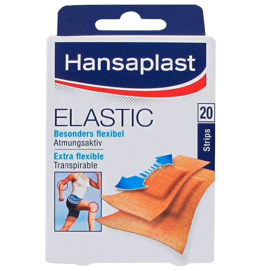 Hansaplast elastic 20 uds