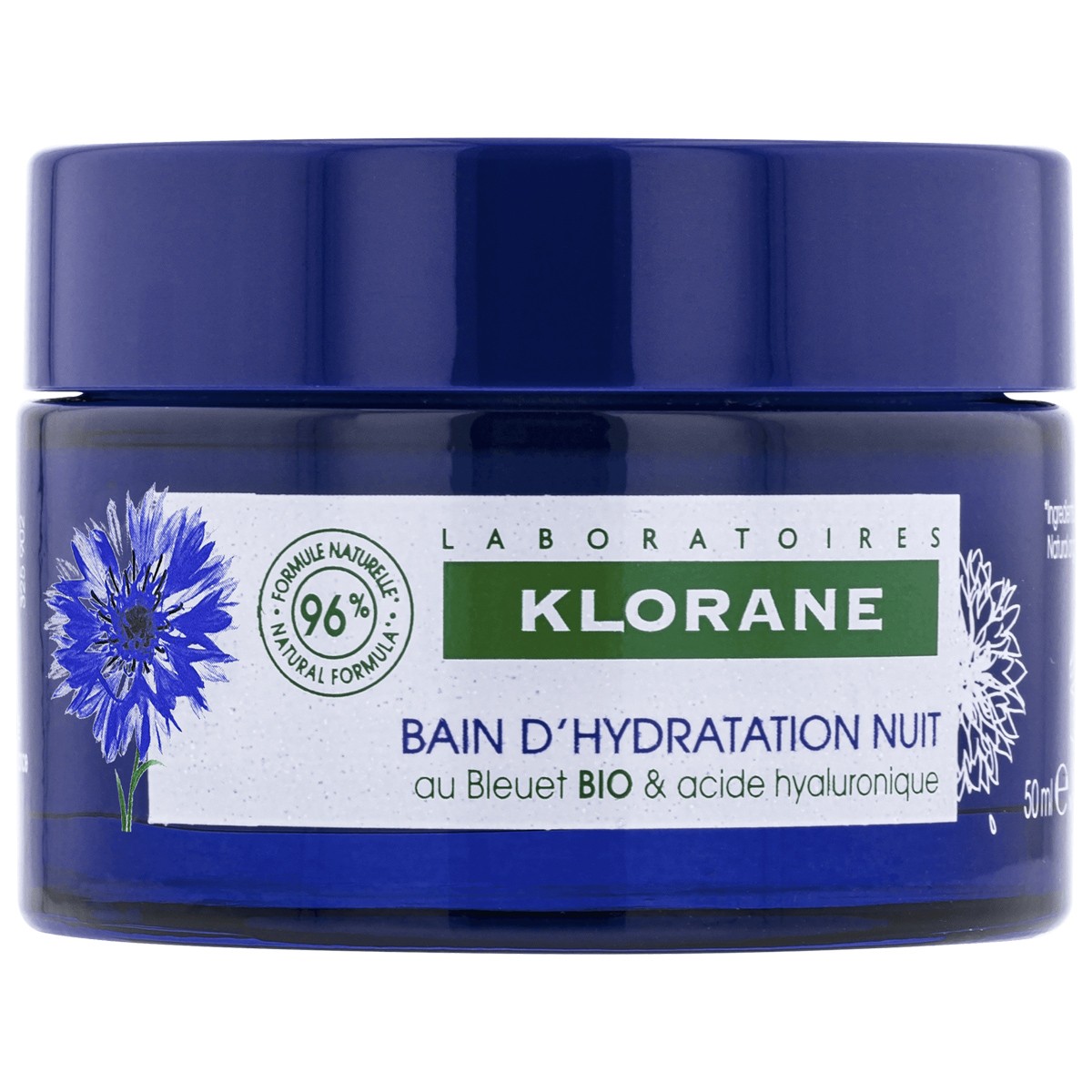 Klorane baño de hidratación noche al aciano bio 50ml