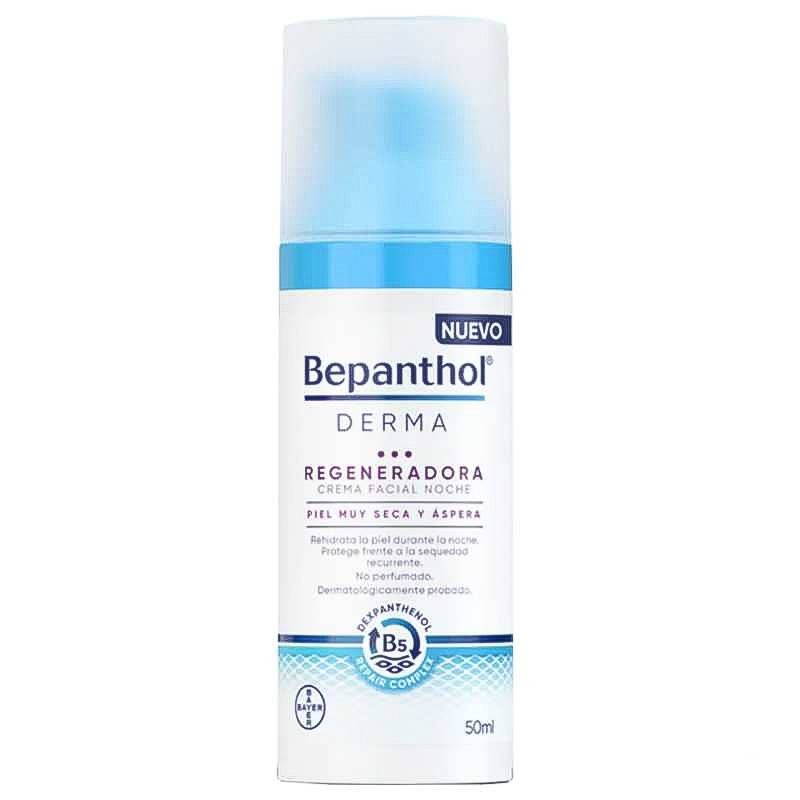 Bepanthol derma crema facial noche regeneradora 50ml