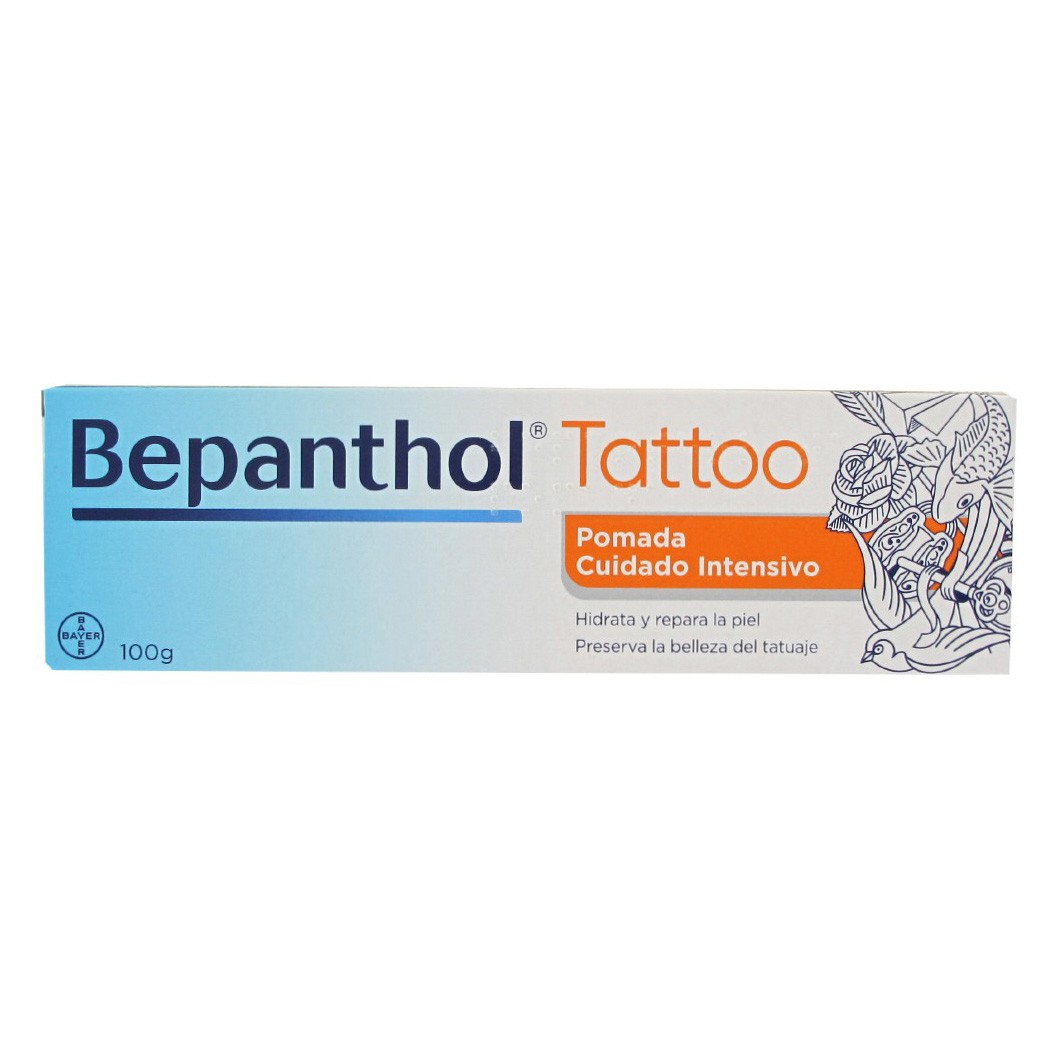 Bepanthol tattoo pomada cuidado intensivo 100g