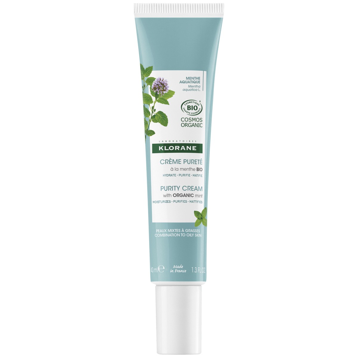 Klorane crema purificante menta acuática BIO 40ml