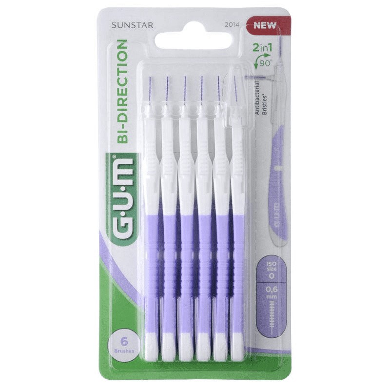 Gum Bi-Direction XS cepillo interdental 6u