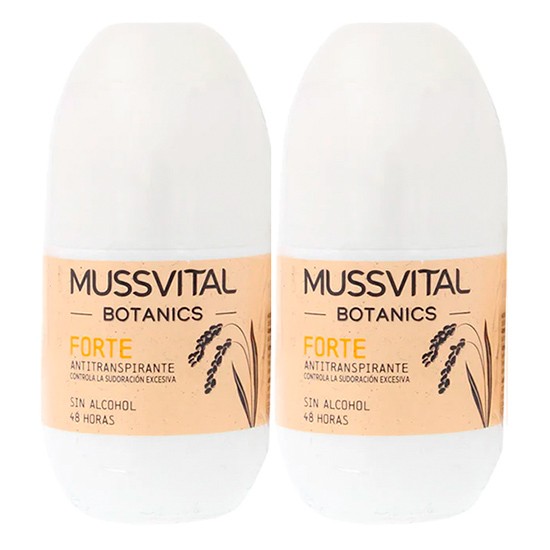 Mussvital Botanics Forte desodorante duplo 75ml+75ml