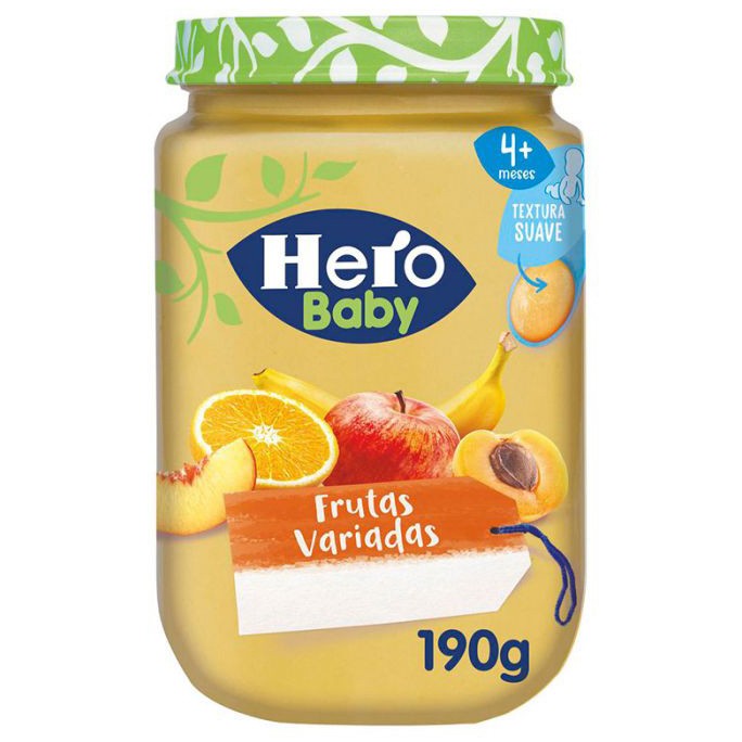 Hero Baby frutas variadas 190g