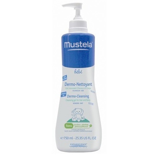 Mustela Gel de baño suave 750ml