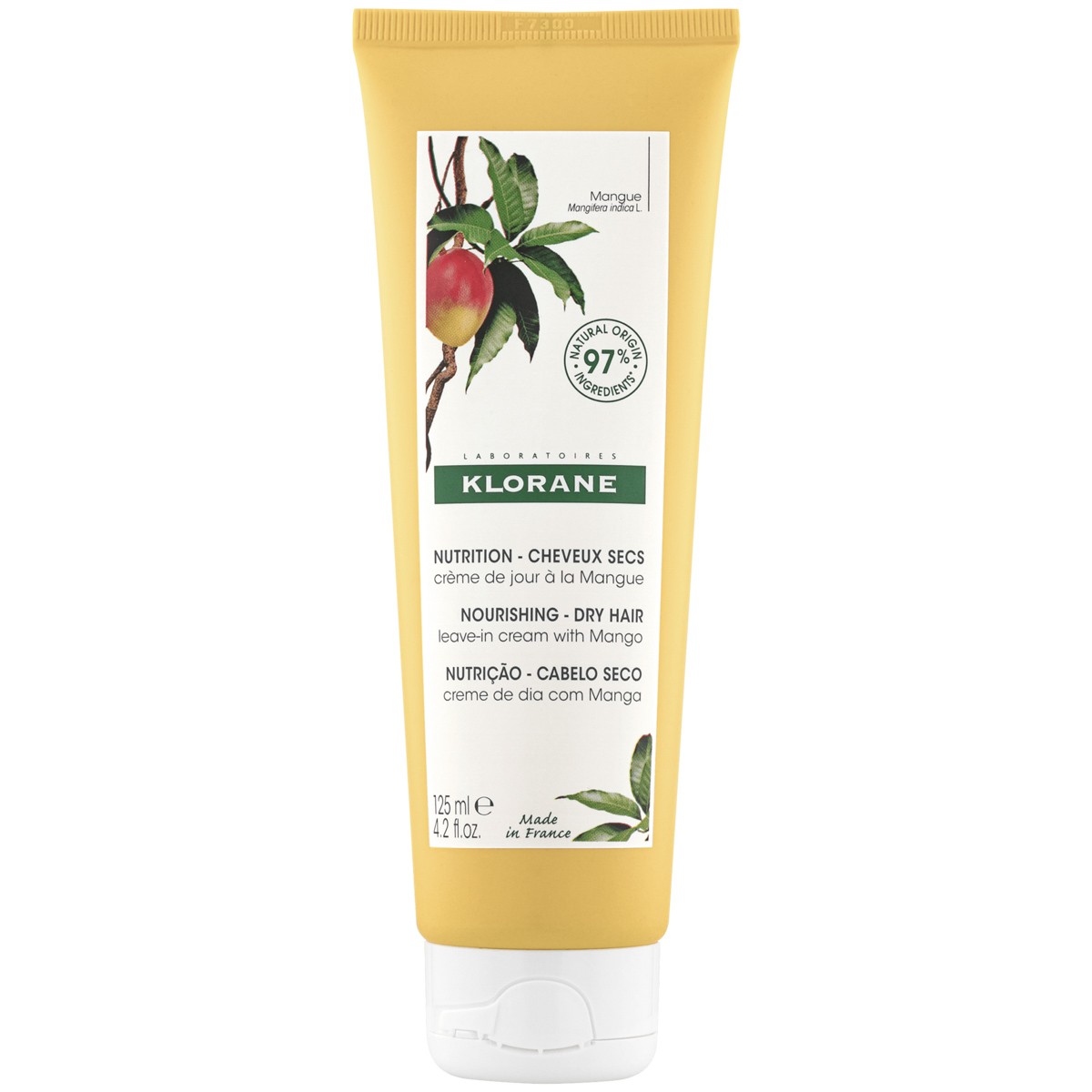 Klorane crema de día mango 125ml