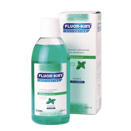 Fluorkin enjuague diario menta 500ml